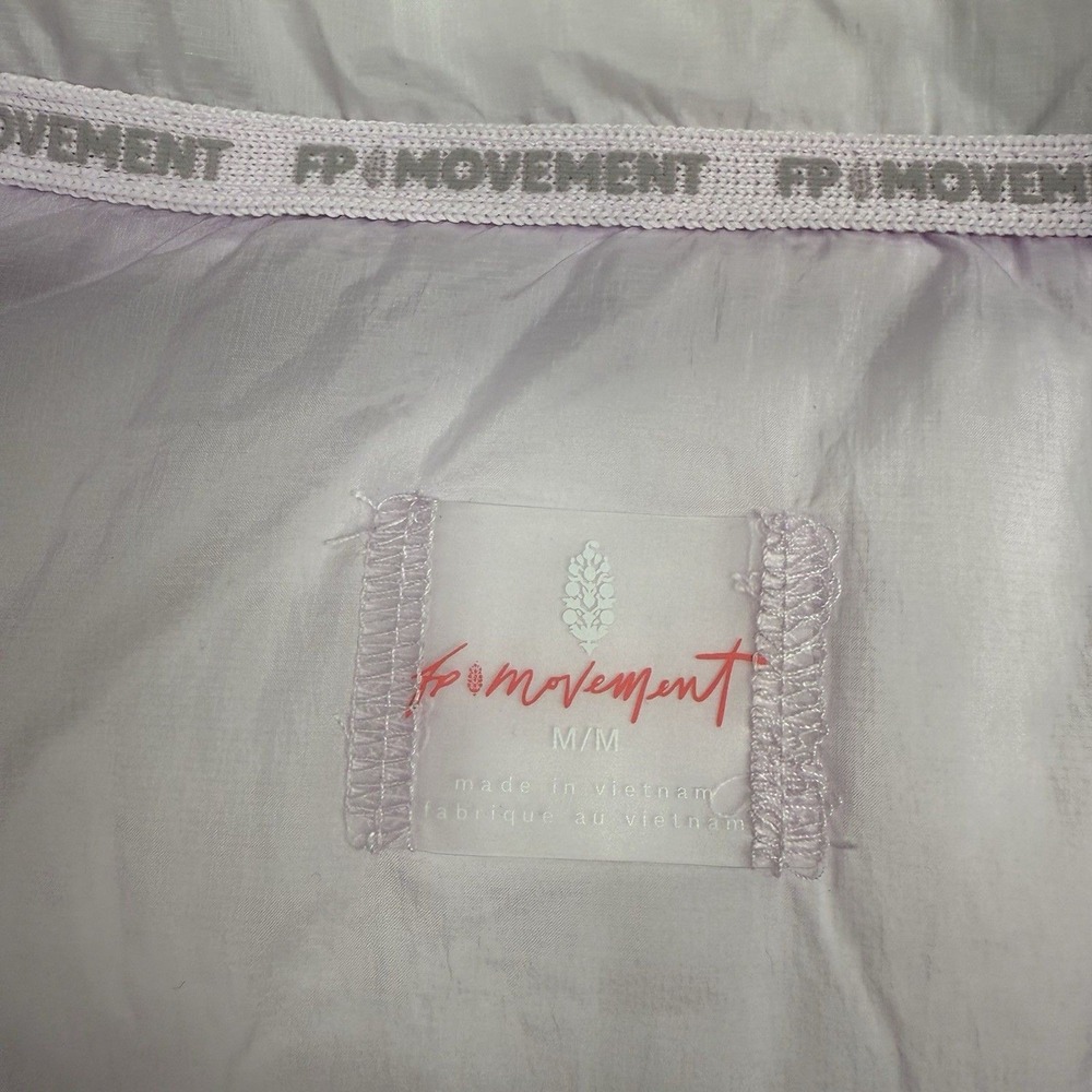 Free People FP Movement Oversized Vest In A Bubble Puffer Womens Medium Pink New - Picture 5 of 11